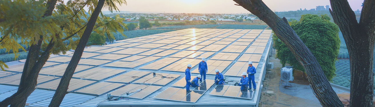 Proceso de instalación solar