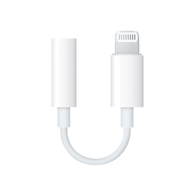 Icoveri Adaptador Lightning a USB-C Macho/Hembra para Apple en Blanco