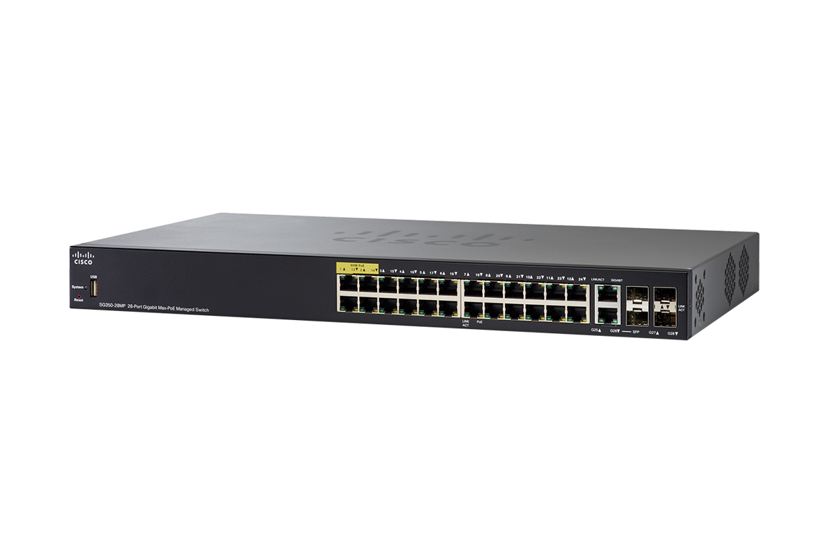 Cisco Switch SG350-28MP