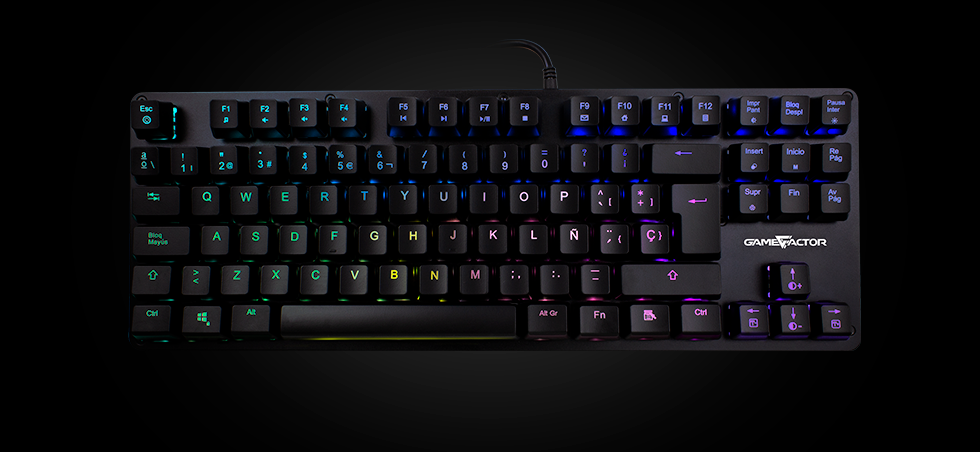 Teclado Mecánico Tenkeyless Gamer KBG500