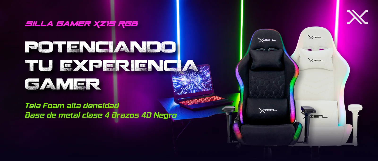 Silla Gamer RGB